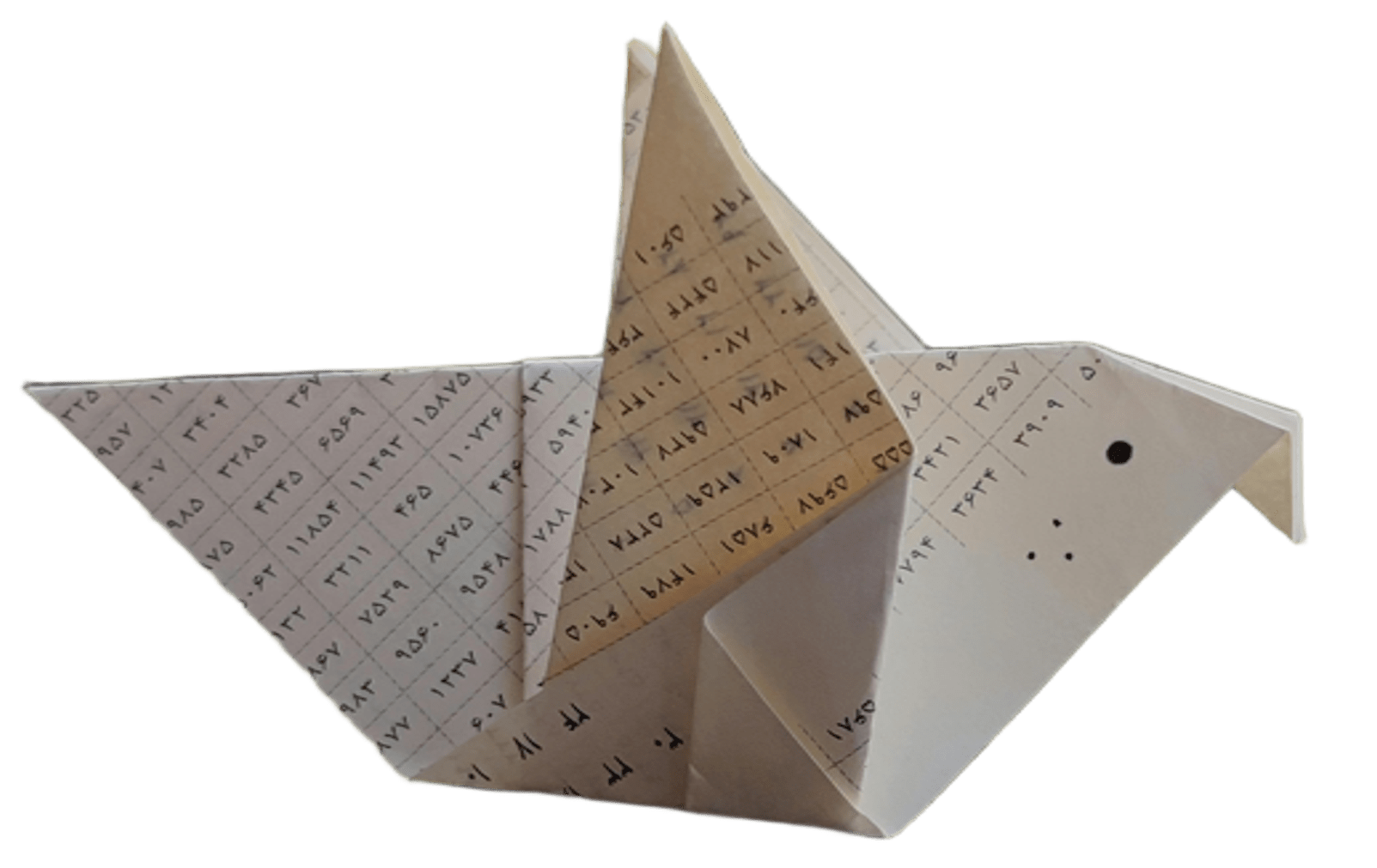 origami bird